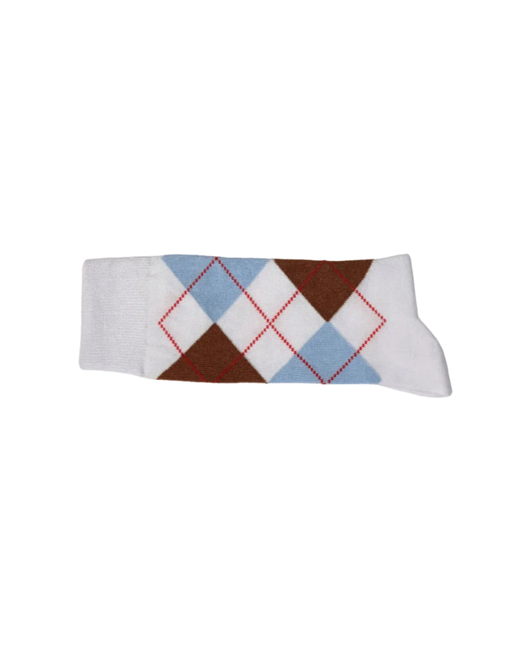 Casual Socks — White Tan
