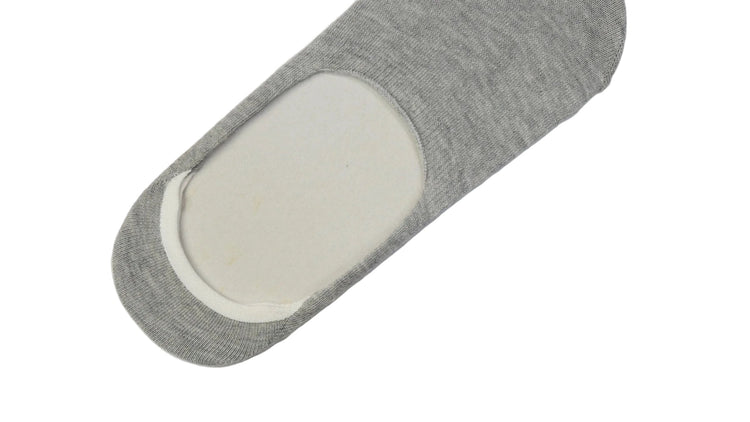 Invisible Socks — Light Grey