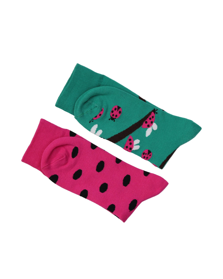 Not So Casual Socks — ladybug