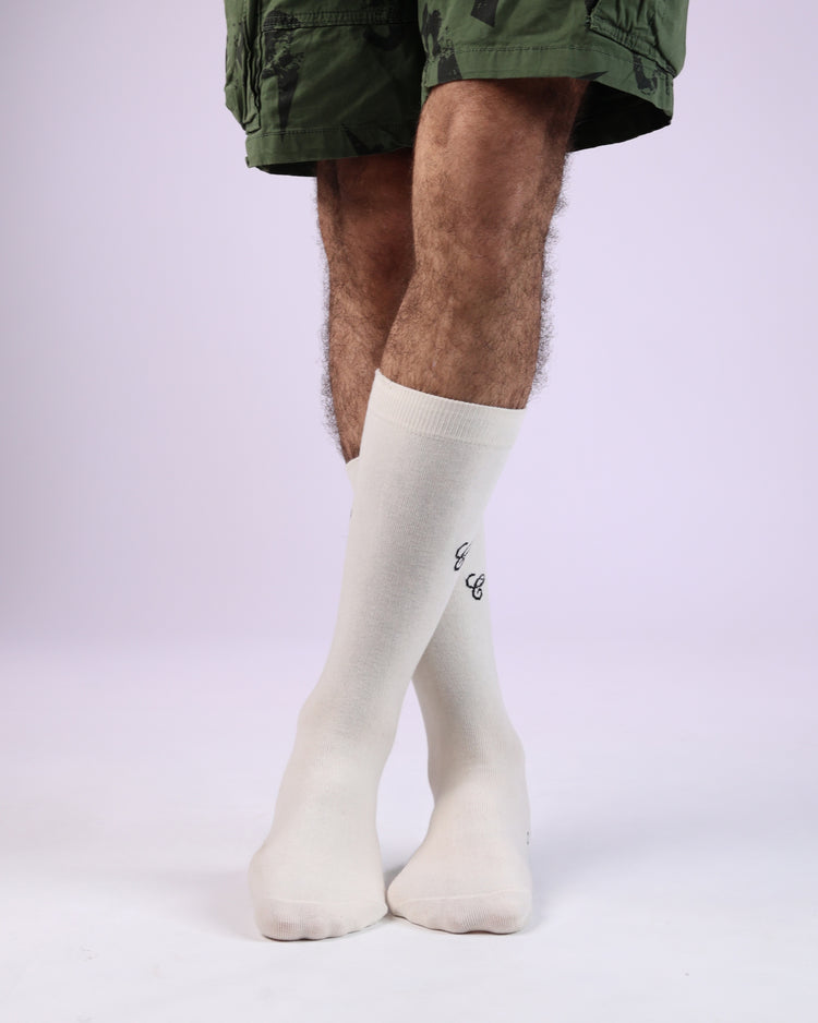 Classic Socks — Cream