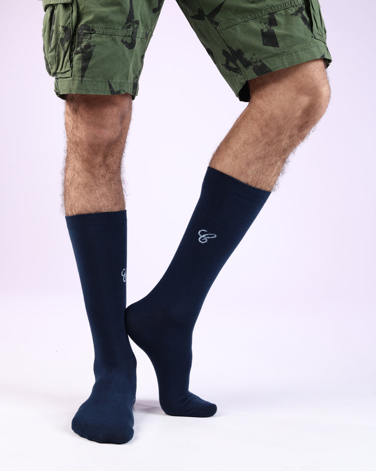 Classic Socks — Navy