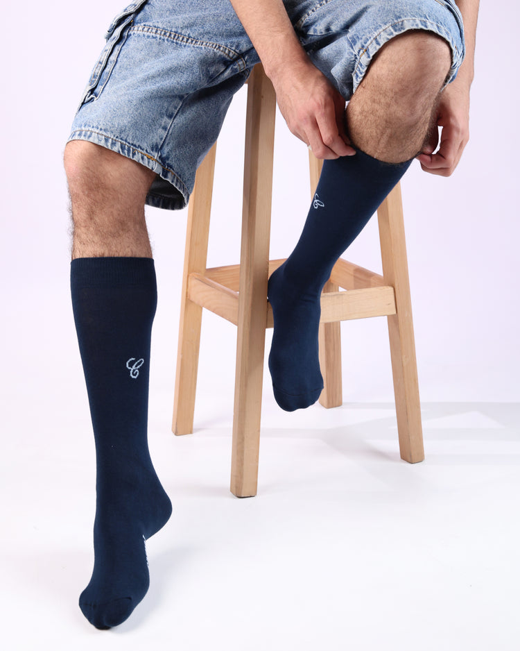 Diabetic Socks — Navy