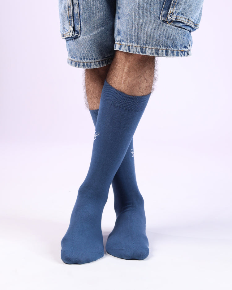 Diabetic Socks — Blue