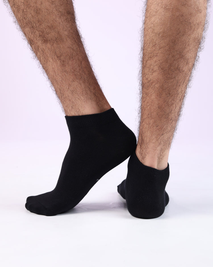 Low Cut Socks — Black