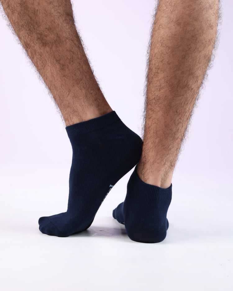 Low Cut Socks — Navy